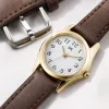 Four leather strap watches are suitable for both men and women, simple and versatile, and adjustable Application Scenario